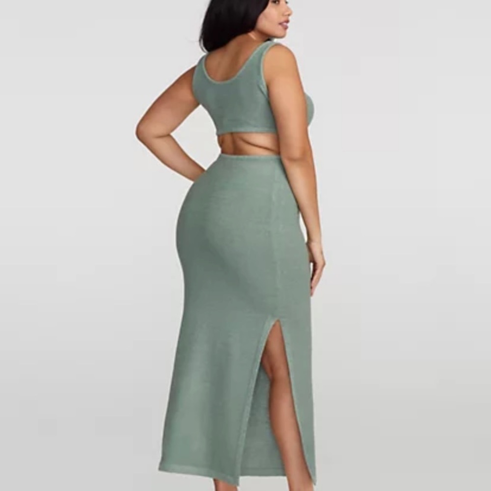 Laha Cut-Out Sweater Dress - Gabrielle Union X FTF